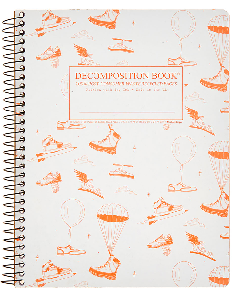 Fly Kicks notebook cover